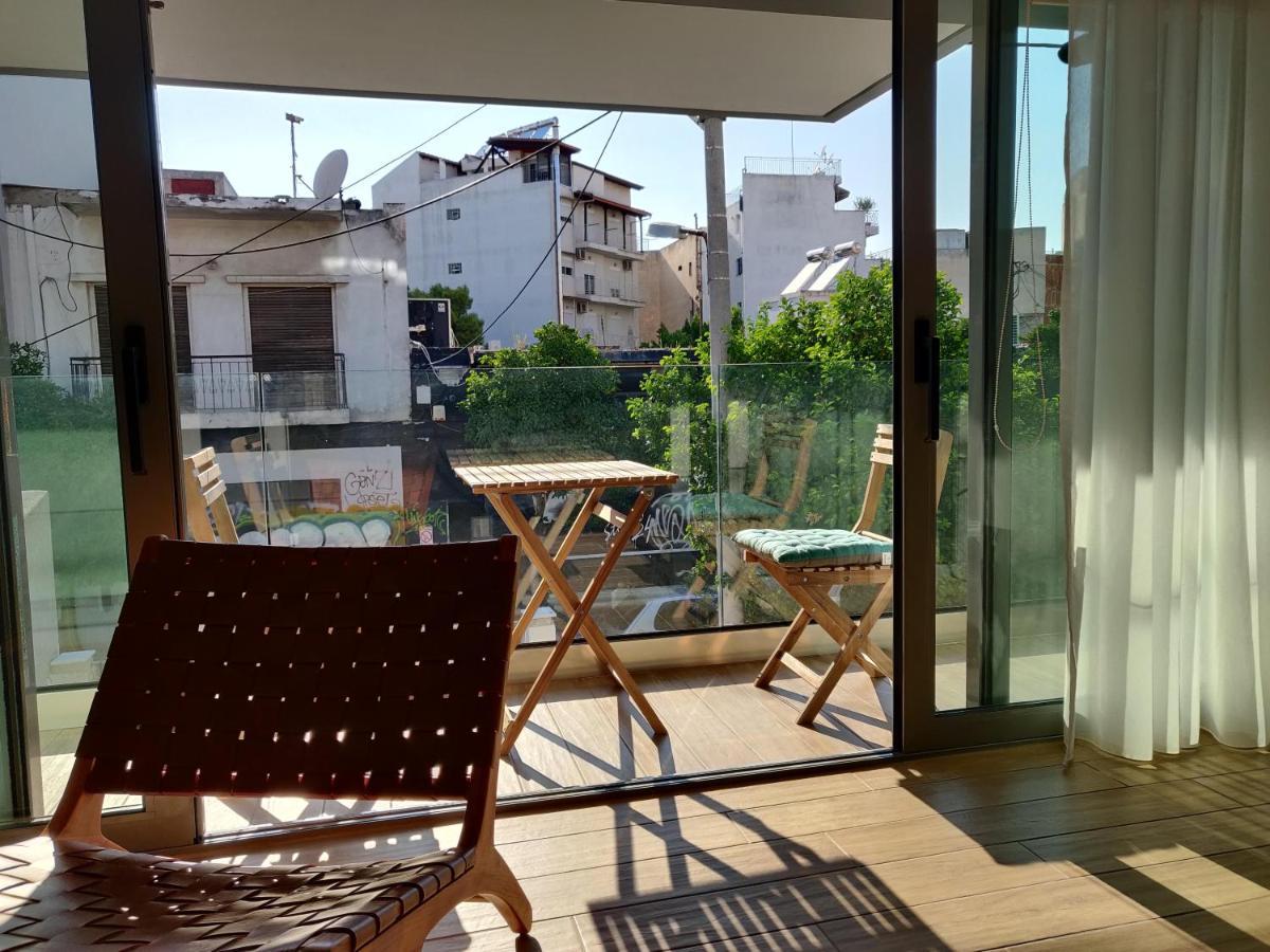 Sunny New Lovely Apartment 60 Meters From The Metro Атина Екстериор снимка